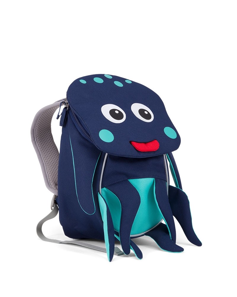 Affenzahn Kinder Rucksack Kleiner Freund Oliver Octopus Seite links