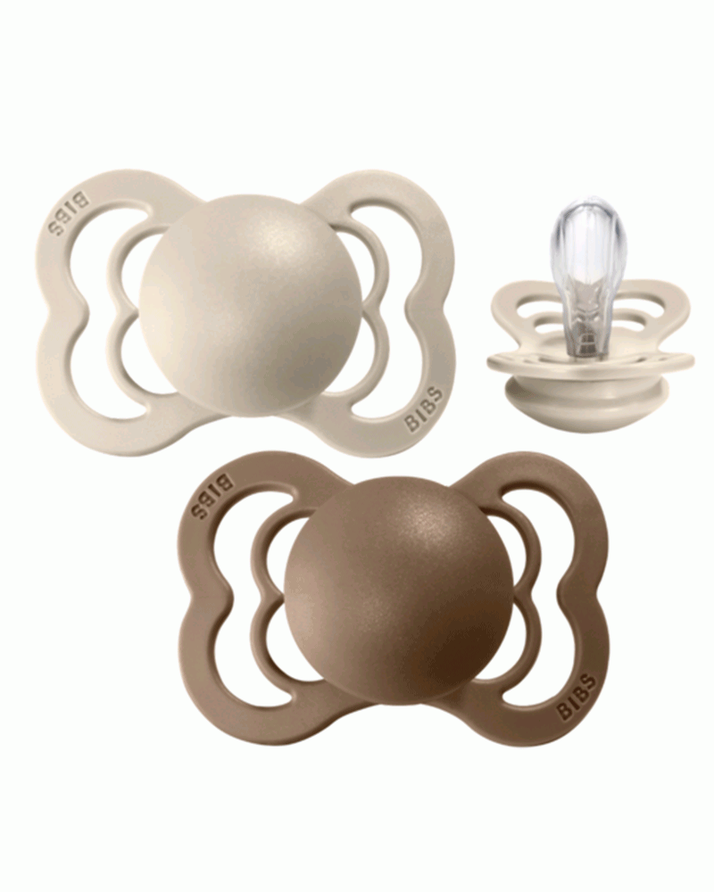 Vanilla & Dark Oak Silicone - BIBS Supreme