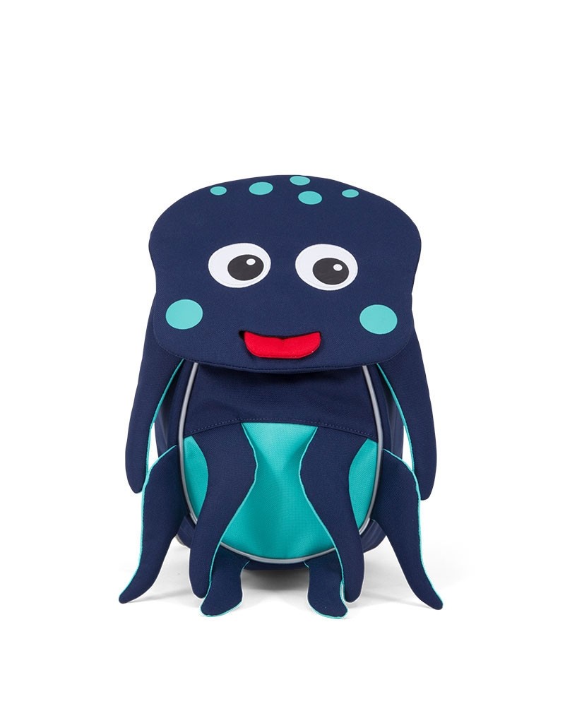 Affenzahn Kinder Rucksack Kleiner Freund Oliver Octopus Front