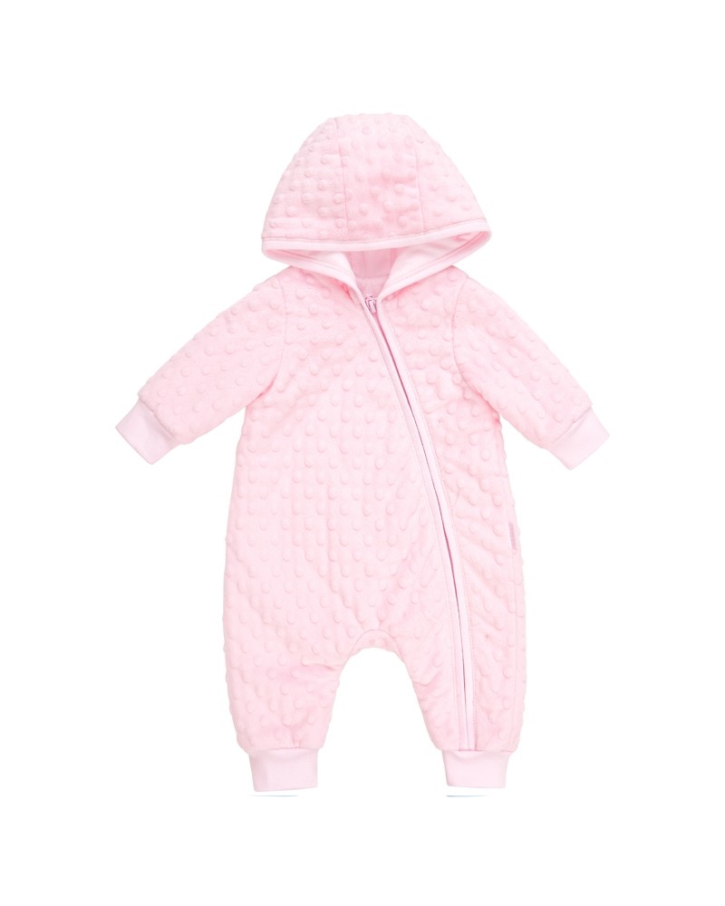 Gefütterter Baby-Overall  Bembi  62-68 | rosa