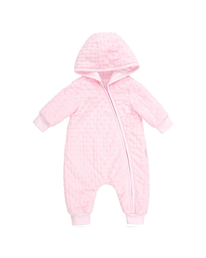 Gefütterter Baby-Overall  Bembi  62-68 | rosa