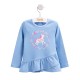 Baby Mädchen Langarmshirt mit Einhorn