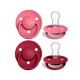 Coral & Ruby Silicone - Bibs de Lux (0-36m)