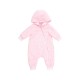 Gefütterter Baby-Overall  Bembi  62-68 | rosa